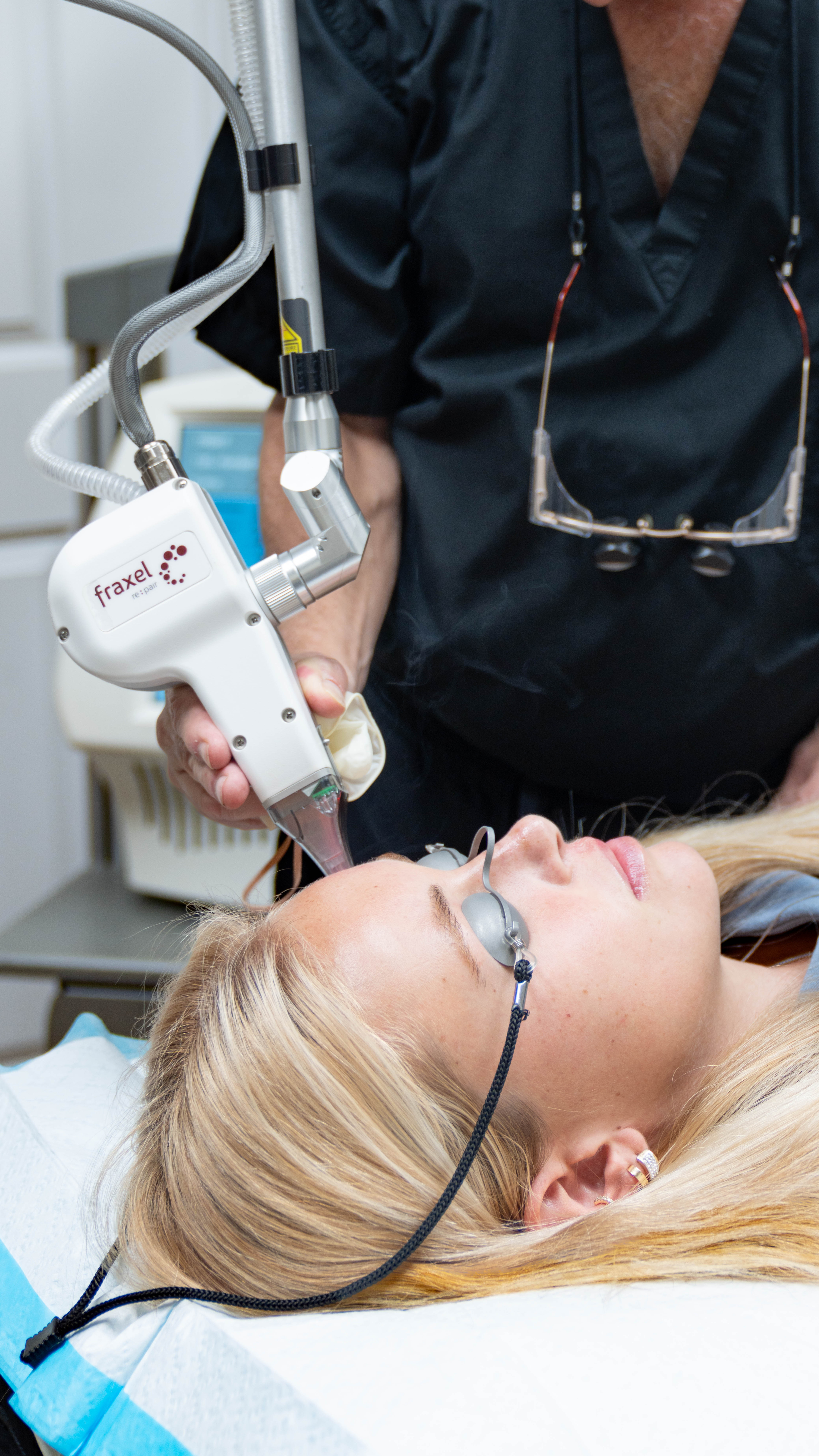 Fraxel and Vbeam laser treatments at Reflections Center for Cosmetic Medicine